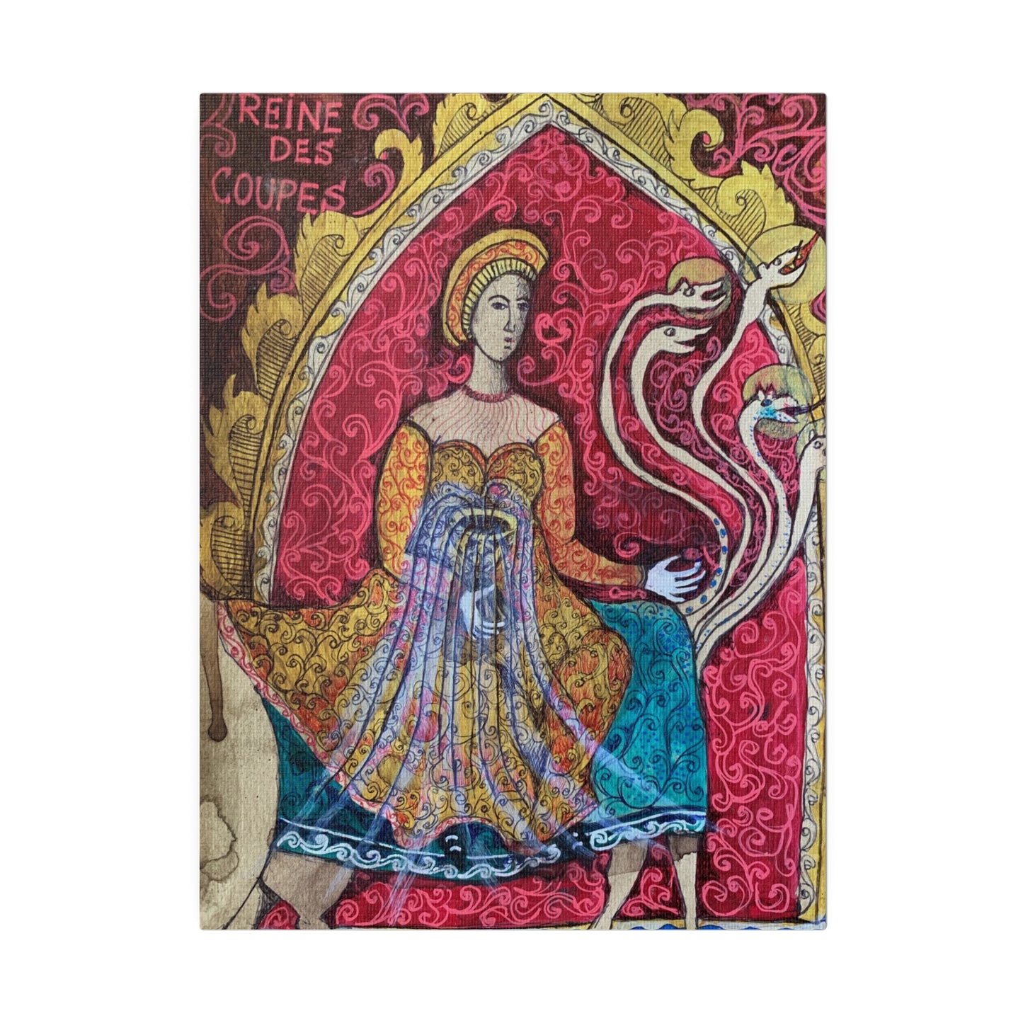 Tarot Canvas, Stretched, 0.75"
