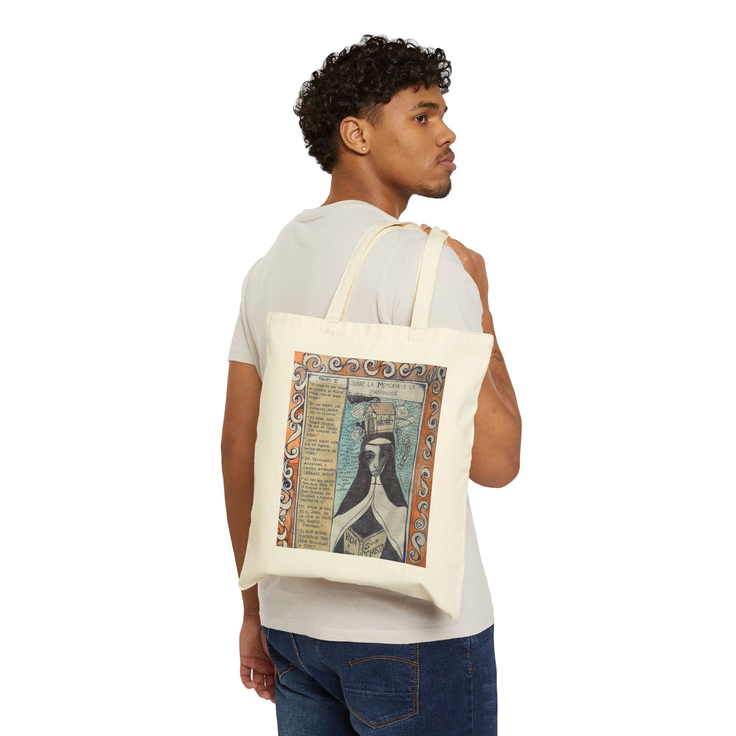 Santa Teresa Canvas Tote Bag